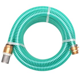 Suction hose with brass connectors 7 m 25 mm green by vidaXL, Garden hoses - Ref: Foro24-142885, Price: 47,99 €, Discount: %