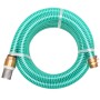 Suction hose with brass connectors 7 m 25 mm green by vidaXL, Garden hoses - Ref: Foro24-142885, Price: 47,99 €, Discount: %