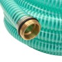 Suction hose with brass connectors 7 m 25 mm green by vidaXL, Garden hoses - Ref: Foro24-142885, Price: 47,99 €, Discount: %