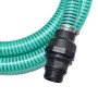 Suction hose with connectors 4 m 22 mm green by vidaXL, Garden hoses - Ref: Foro24-142893, Price: 28,99 €, Discount: %