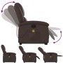 Brauner Fußmassagesessel aus Kunstleder von , Sessel - Ref: Foro24-3204235, Preis: 288,05 €, Rabatt: %