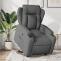 Sillón reclinable elevable de tela gris oscuro de , Sillones - Ref: Foro24-3204483, Precio: 329,98 €, Descuento: %