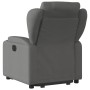 Sillón reclinable elevable de tela gris oscuro de , Sillones - Ref: Foro24-3204483, Precio: 329,98 €, Descuento: %