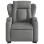 Sillón reclinable elevable de tela gris oscuro de , Sillones - Ref: Foro24-3204483, Precio: 329,98 €, Descuento: %