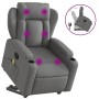 Dark Gray Fabric Reclining Foot Massage Chair by , Armchairs - Ref: Foro24-3204495, Price: 289,24 €, Discount: %