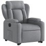 Light Gray Fabric Electric Liftable Recliner Chair by , Armchairs - Ref: Foro24-3204506, Price: 317,99 €, Discount: %