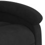 Sillón de masaje reclinable elevable terciopelo negro de , Sillones - Ref: Foro24-3204339, Precio: 327,86 €, Descuento: %