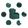 Sillón eléctrico reclinable elevable de tela verde oscuro de , Sillones - Ref: Foro24-3204512, Precio: 328,78 €, Descuento: %