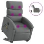 Sillón de masaje eléctrico reclinable elevable tela gris oscuro de , Sillones - Ref: Foro24-3204015, Precio: 327,34 €, Descue...