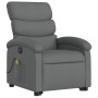 Sillón de masaje eléctrico reclinable elevable tela gris oscuro de , Sillones - Ref: Foro24-3204015, Precio: 327,34 €, Descue...