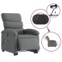 Sillón de masaje eléctrico reclinable elevable tela gris oscuro de , Sillones - Ref: Foro24-3204015, Precio: 327,34 €, Descue...