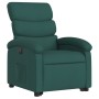 Electric massage chair reclining liftable dark green fabric by , Armchairs - Ref: Foro24-3204020, Price: 327,24 €, Discount: %