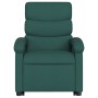 Electric massage chair reclining liftable dark green fabric by , Armchairs - Ref: Foro24-3204020, Price: 327,24 €, Discount: %