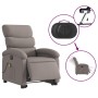 Liftable reclining electric massage chair taupe fabric by , Armchairs - Ref: Foro24-3204022, Price: 335,02 €, Discount: %