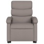 Liftable reclining electric massage chair taupe fabric by , Armchairs - Ref: Foro24-3204022, Price: 335,02 €, Discount: %