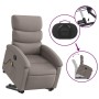 Liftable reclining electric massage chair taupe fabric by , Armchairs - Ref: Foro24-3204022, Price: 335,02 €, Discount: %