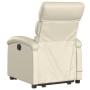 Electric lifting massage chair cream synthetic leather by , Armchairs - Ref: Foro24-3204062, Price: 323,31 €, Discount: %