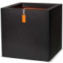 Capi Urban Smooth square planter 50x50x50 cm black KBL904 by Capi, Pots and planters - Ref: Foro24-424343, Price: 159,77 €, D...