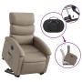 Cappuccino artificial leather electric lift chair by , Armchairs - Ref: Foro24-3204060, Price: 320,40 €, Discount: %