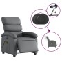 Gray synthetic leather electric reclining massage chair by , Armchairs - Ref: Foro24-3204036, Price: 236,99 €, Discount: %