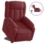 Sillón eléctrico reclinable elevable de tela rojo tinto de , Sillones - Ref: Foro24-3205343, Precio: 369,70 €, Descuento: %