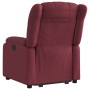 Sillón eléctrico reclinable elevable de tela rojo tinto de , Sillones - Ref: Foro24-3205343, Precio: 369,70 €, Descuento: %