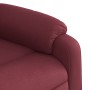 Sillón eléctrico reclinable elevable de tela rojo tinto de , Sillones - Ref: Foro24-3205343, Precio: 369,70 €, Descuento: %