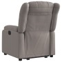 Sillón eléctrico reclinable elevable de tela gris taupe de , Sillones - Ref: Foro24-3205348, Precio: 431,47 €, Descuento: %