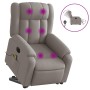 Liftable reclining electric massage chair taupe fabric by , Armchairs - Ref: Foro24-3205360, Price: 367,99 €, Discount: %