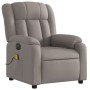 Liftable reclining electric massage chair taupe fabric by , Armchairs - Ref: Foro24-3205360, Price: 367,99 €, Discount: %