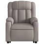 Liftable reclining electric massage chair taupe fabric by , Armchairs - Ref: Foro24-3205360, Price: 367,99 €, Discount: %