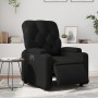 Sillón reclinable eléctrico de cuero sintético negro de , Sillones - Ref: Foro24-3204758, Precio: 271,49 €, Descuento: %