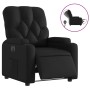 Sillón reclinable eléctrico de cuero sintético negro de , Sillones - Ref: Foro24-3204758, Precio: 271,49 €, Descuento: %