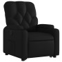 Sillón reclinable elevable cuero artificial negro de , Sillones - Ref: Foro24-3204772, Precio: 287,67 €, Descuento: %