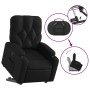 Sillón reclinable elevable cuero artificial negro de , Sillones - Ref: Foro24-3204772, Precio: 287,67 €, Descuento: %