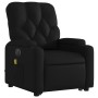 Black synthetic leather electric lifting massage chair by , Armchairs - Ref: Foro24-3204793, Price: 347,60 €, Discount: %