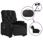 Black synthetic leather electric lifting massage chair by , Armchairs - Ref: Foro24-3204793, Price: 347,60 €, Discount: %