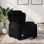 Sillón reclinable eléctrico de tela negro de , Sillones - Ref: Foro24-3204460, Precio: 256,19 €, Descuento: %