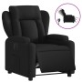 Sillón reclinable eléctrico de tela negro de , Sillones - Ref: Foro24-3204460, Precio: 256,19 €, Descuento: %