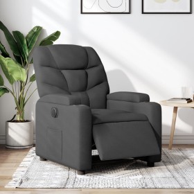 Sillón reclinable eléctrico de tela gris oscuro de , Sillones - Ref: Foro24-3204573, Precio: 260,94 €, Descuento: %