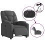 Sillón reclinable eléctrico de tela gris oscuro de , Sillones - Ref: Foro24-3204573, Precio: 269,84 €, Descuento: %