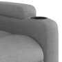 Sillón reclinable de masaje eléctrico tela gris claro de , Sillones - Ref: Foro24-3204584, Precio: 286,12 €, Descuento: %