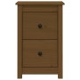 Bedside tables 2 pcs honey brown pine wood 40x35x61.5 cm by vidaXL, Nightstands - Ref: Foro24-820953, Price: 95,99 €, Discoun...