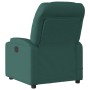 Electric massage recliner dark green fabric by , Armchairs - Ref: Foro24-3204590, Price: 268,98 €, Discount: %