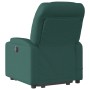 Silla de masaje reclinable de pie de tela verde oscura de , Sillones - Ref: Foro24-3204614, Precio: 288,36 €, Descuento: %