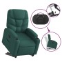 Dark green fabric lifting recliner by , Armchairs - Ref: Foro24-3204602, Price: 276,50 €, Discount: %