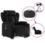 Black synthetic leather electric elevating massage chair by , Armchairs - Ref: Foro24-3204565, Price: 344,85 €, Discount: %