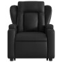 Black synthetic leather electric elevating massage chair by , Armchairs - Ref: Foro24-3204565, Price: 344,85 €, Discount: %