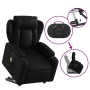 Black synthetic leather electric elevating massage chair by , Armchairs - Ref: Foro24-3204565, Price: 344,85 €, Discount: %