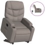 Sillón eléctrico reclinable elevable de tela gris taupe de , Sillones - Ref: Foro24-3204628, Precio: 373,99 €, Descuento: %